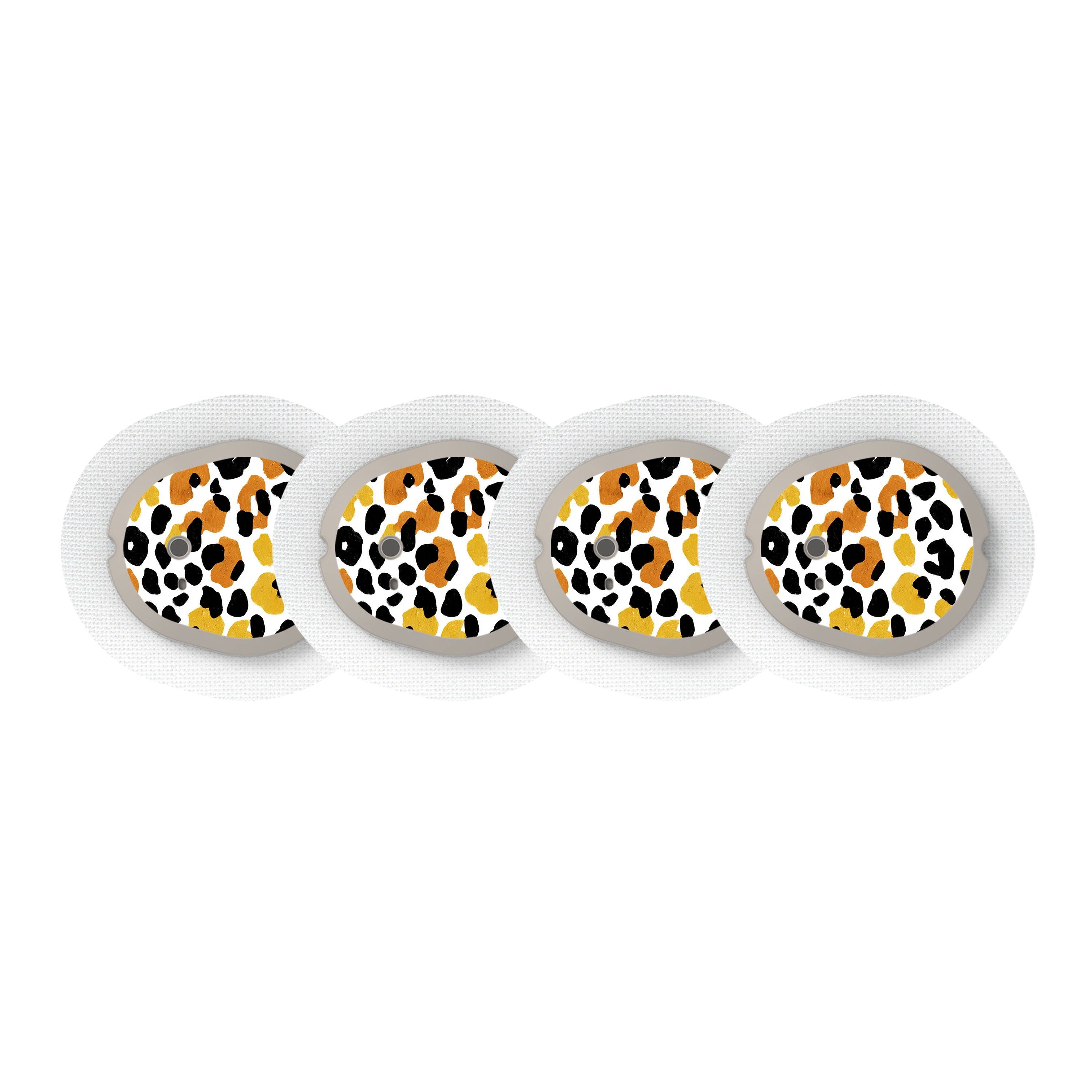 Golden Leopard Dexcom G7 and Stelo Transmitter Sticker - Pump Peelz Golden Leopard Dexcom G7 and Stelo Transmitter Sticker - Pump Peelz