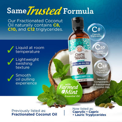 Cocomint Oil Pulling with 7 Essential Oils & Vitamins D3, E & K2 Cocomint Oil Pulling with 7 Essential Oils & Vitamins D3, E & K2