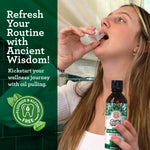 Coconut & Peppermint Oil Pulling, Starter Kit – 8 fl. oz. Coconut & Peppermint Oil Pulling, Starter Kit – 8 fl. oz.