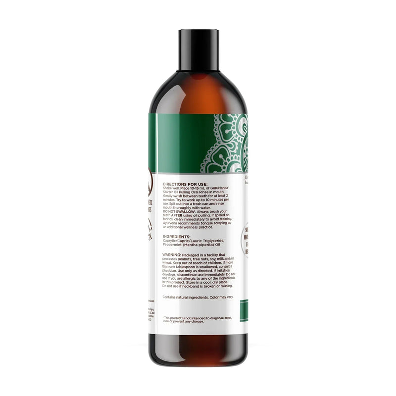 Coconut & Peppermint Oil Pulling, Starter Kit – 8 fl. oz. Coconut & Peppermint Oil Pulling, Starter Kit – 8 fl. oz.