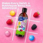 Kids Oil Pulling with Bubble Berry & CoQ10 – 8 fl oz Kids Oil Pulling with Bubble Berry & CoQ10 – 8 fl oz