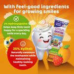 Kids Toothpaste with Xylitol & Hydroxyapatite, Strawberry Mango – 4.2 oz – 3 Pack Kids Toothpaste with Xylitol & Hydroxyapatite, Strawberry Mango – 4.2 oz – 3 Pack