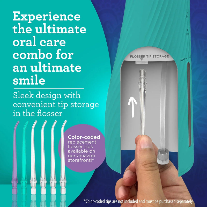 Lion & Lamb 2.0 Portable Sonic Toothbrush & Water Flosser Lion & Lamb 2.0 Portable Sonic Toothbrush & Water Flosser
