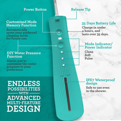 Lion & Lamb 2.0 Portable Sonic Toothbrush & Water Flosser Lion & Lamb 2.0 Portable Sonic Toothbrush & Water Flosser