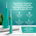 Lion & Lamb 2.0 Portable Sonic Toothbrush & Water Flosser Lion & Lamb 2.0 Portable Sonic Toothbrush & Water Flosser