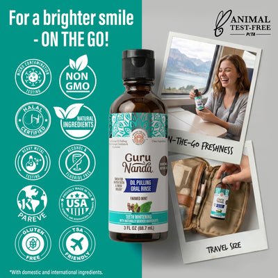 Cocomint Oil Pulling with 7 Essential Oils & Vitamins D3, E & K2 Cocomint Oil Pulling with 7 Essential Oils & Vitamins D3, E & K2