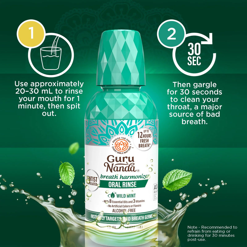 Fresh Breath Harmonizer Oral Rinse, Wild Mint Fresh Breath Harmonizer Oral Rinse, Wild Mint