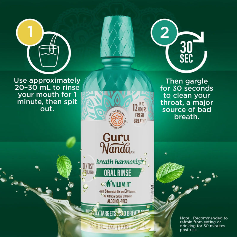 Fresh Breath Harmonizer Oral Rinse, Wild Mint Fresh Breath Harmonizer Oral Rinse, Wild Mint