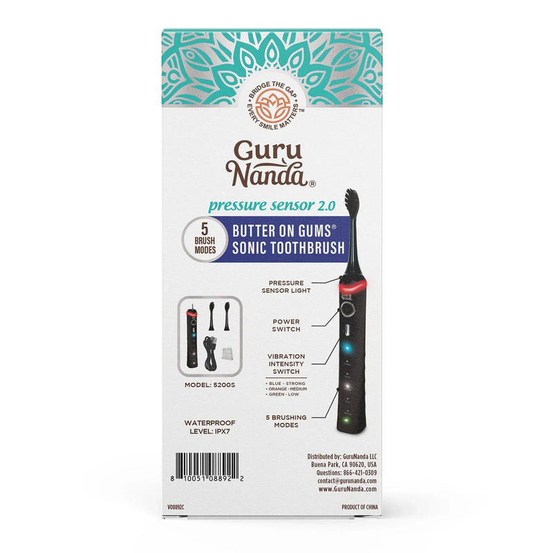Butter On Gums Pressure Sensor Electric Toothbrush 2.0 Butter On Gums Pressure Sensor Electric Toothbrush 2.0