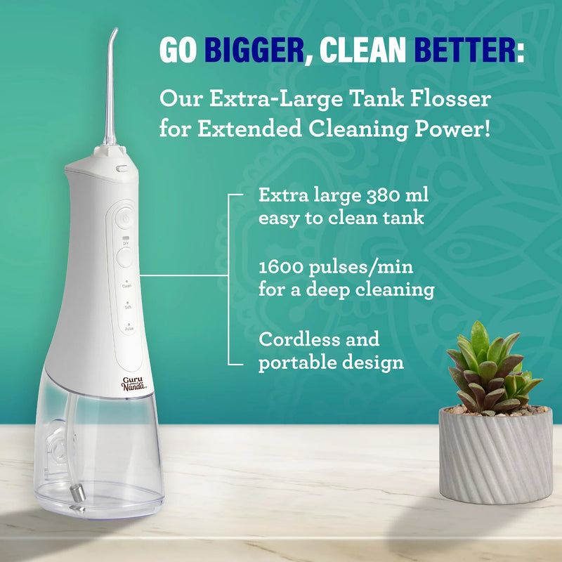 Deep Clean Dental Water Flosser 2.0 XL (380ml) Deep Clean Dental Water Flosser 2.0 XL (380ml)