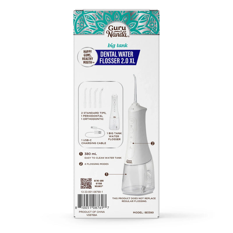 Deep Clean Dental Water Flosser 2.0 XL (380ml) Deep Clean Dental Water Flosser 2.0 XL (380ml)