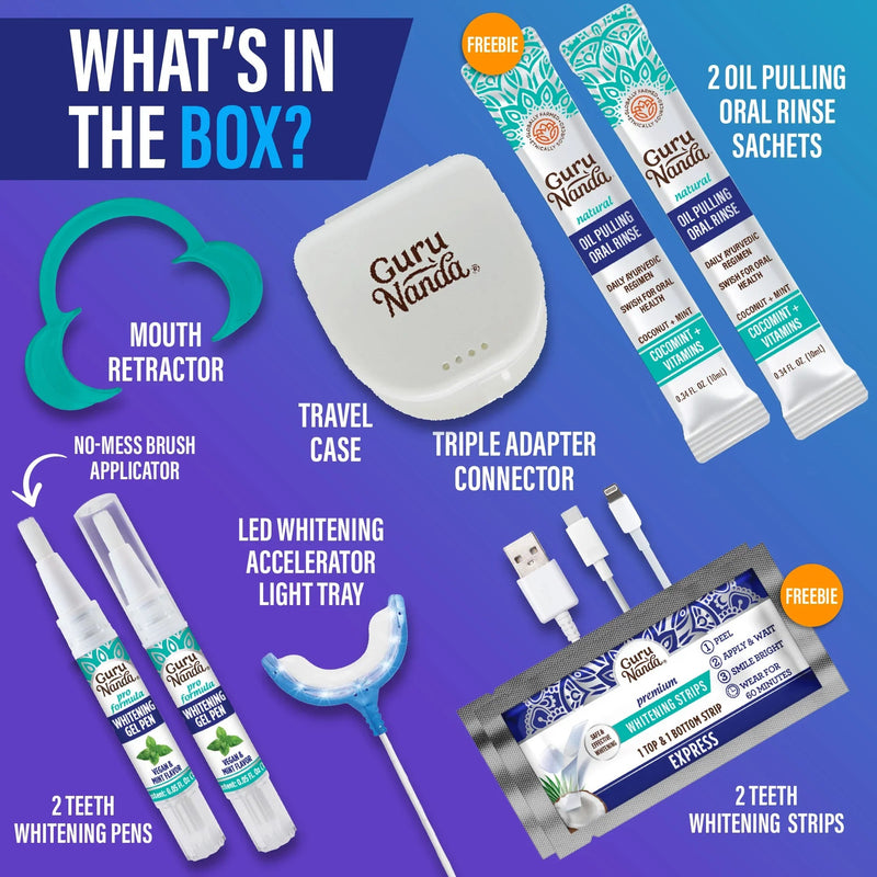 Wired LED Teeth Whitening Kit Wired LED Teeth Whitening Kit