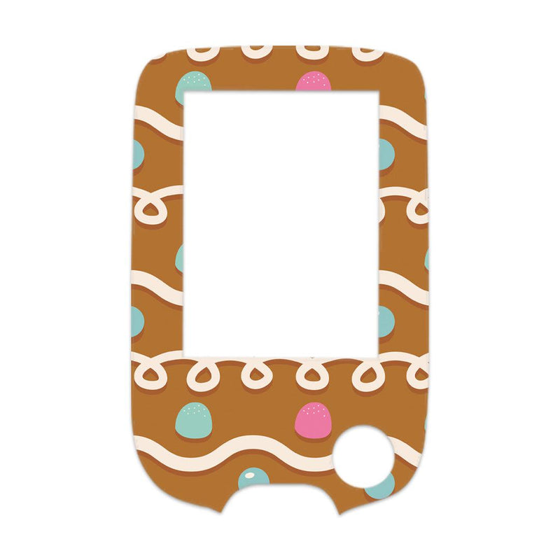 Gingerbread Sticker for Freestyle Libre 2 Gingerbread Sticker for Freestyle Libre 2