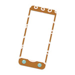 Gingerbread Sticker for Omnipod® 5 Controller – Pump Peelz Gingerbread Sticker for Omnipod® 5 Controller – Pump Peelz