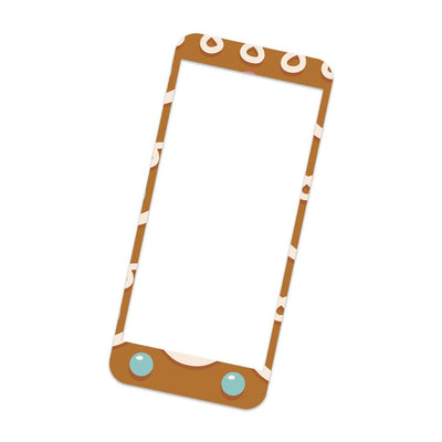 Gingerbread Sticker for Omnipod® 5 Controller – Pump Peelz Gingerbread Sticker for Omnipod® 5 Controller – Pump Peelz