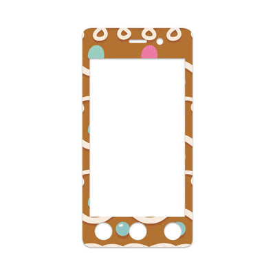 Gingerbread Sticker for Omnipod DASH® PDM – Pump Peelz Gingerbread Sticker for Omnipod DASH® PDM – Pump Peelz