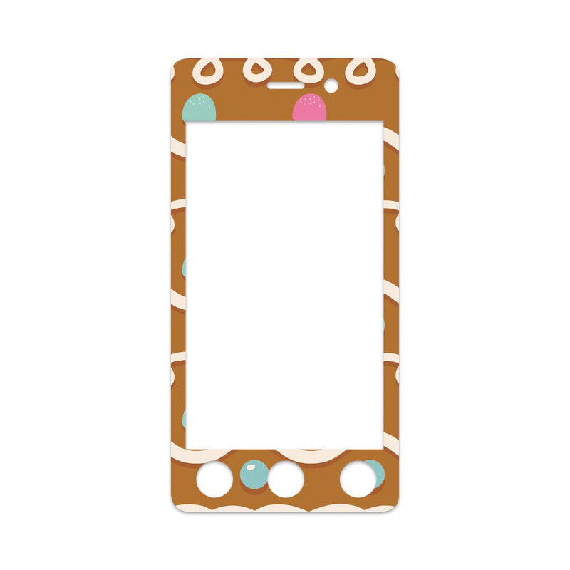 Gingerbread Sticker for Omnipod DASH® PDM – Pump Peelz Gingerbread Sticker for Omnipod DASH® PDM – Pump Peelz