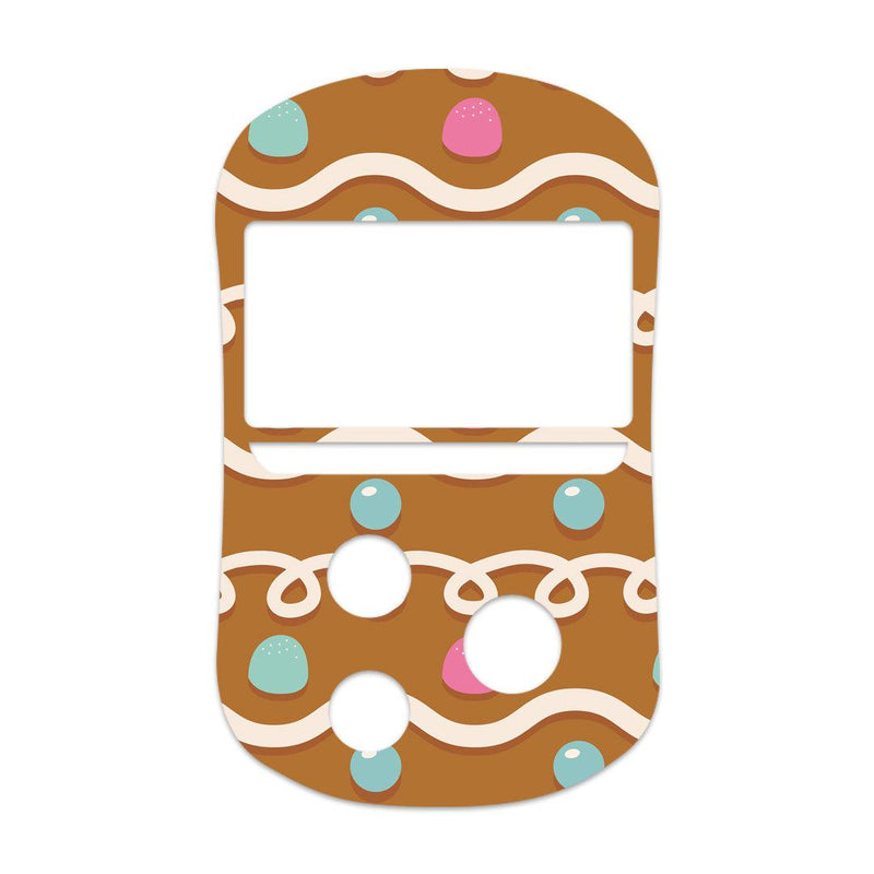 Gingerbread Sticker for OneTouch Verio Flex Glucometer Gingerbread Sticker for OneTouch Verio Flex Glucometer