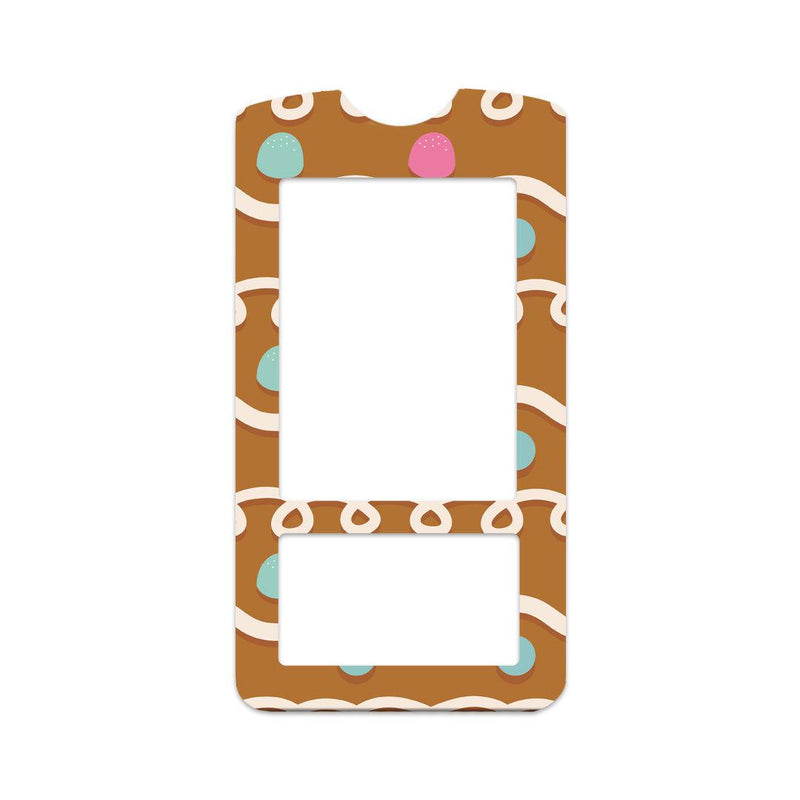 Gingerbread Sticker for OneTouch Verio IQ Glucometer Gingerbread Sticker for OneTouch Verio IQ Glucometer