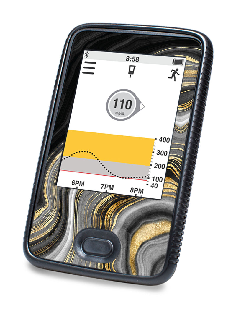 Gold Marble Designed for DEXCOM G6 Touchscreen Receiver Gold Marble Designed for DEXCOM G6 Touchscreen Receiver