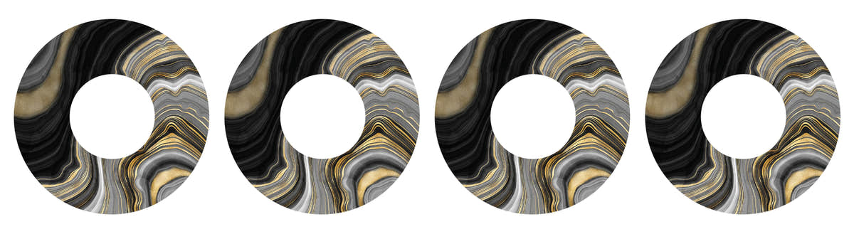 Gold Marble Patch Tape Designed for the FreeStyle Libre 2 Gold Marble Patch Tape Designed for the FreeStyle Libre 2
