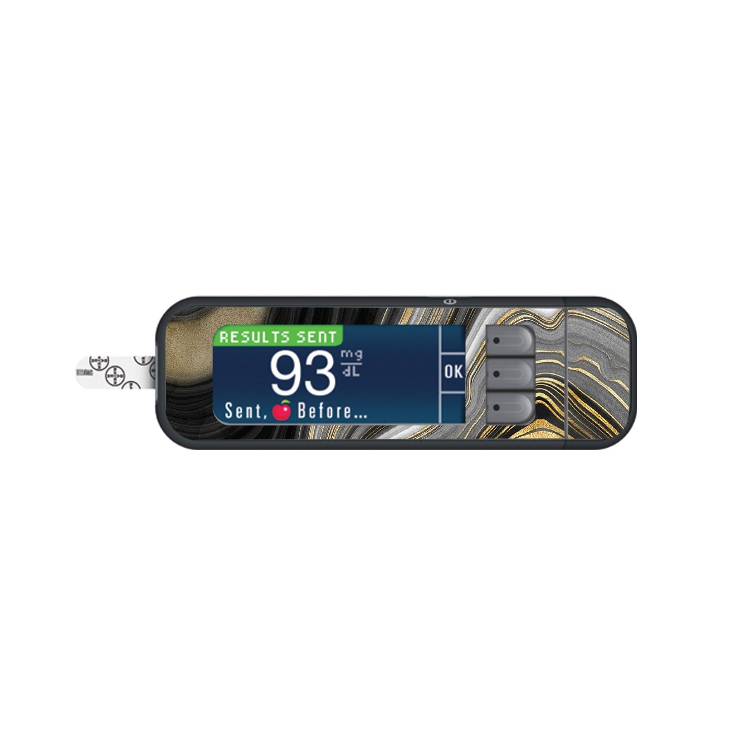 Gold Marble for Bayer Contour© Next Glucometer Gold Marble for Bayer Contour© Next Glucometer