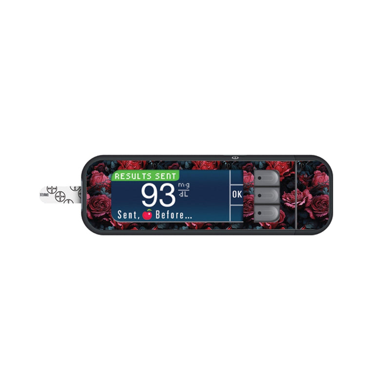 Gothic Roses for Bayer Contour Next Glucometer Gothic Roses for Bayer Contour Next Glucometer