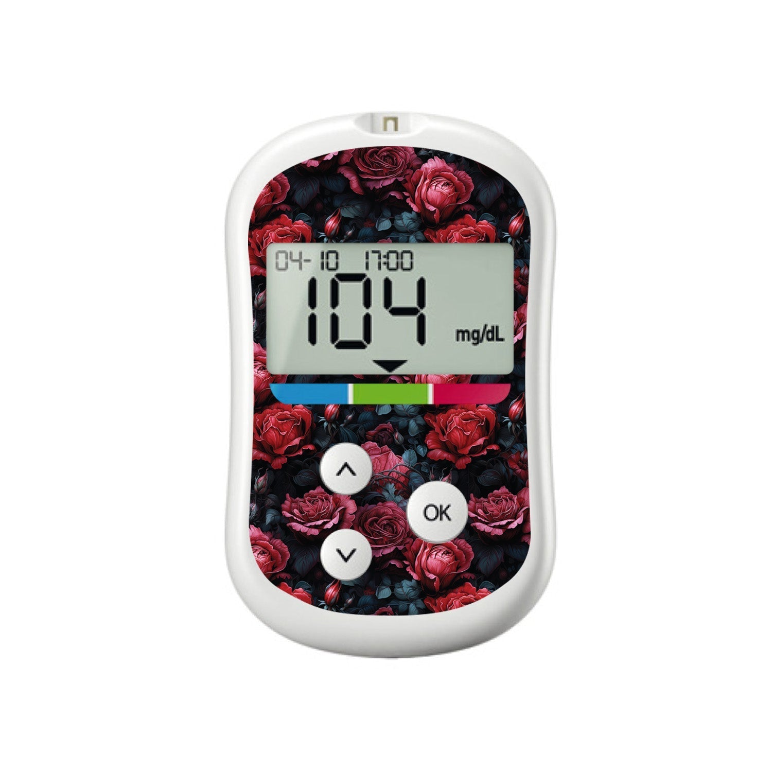 Gothic Roses for OneTouch Verio Flex Glucometer Gothic Roses for OneTouch Verio Flex Glucometer