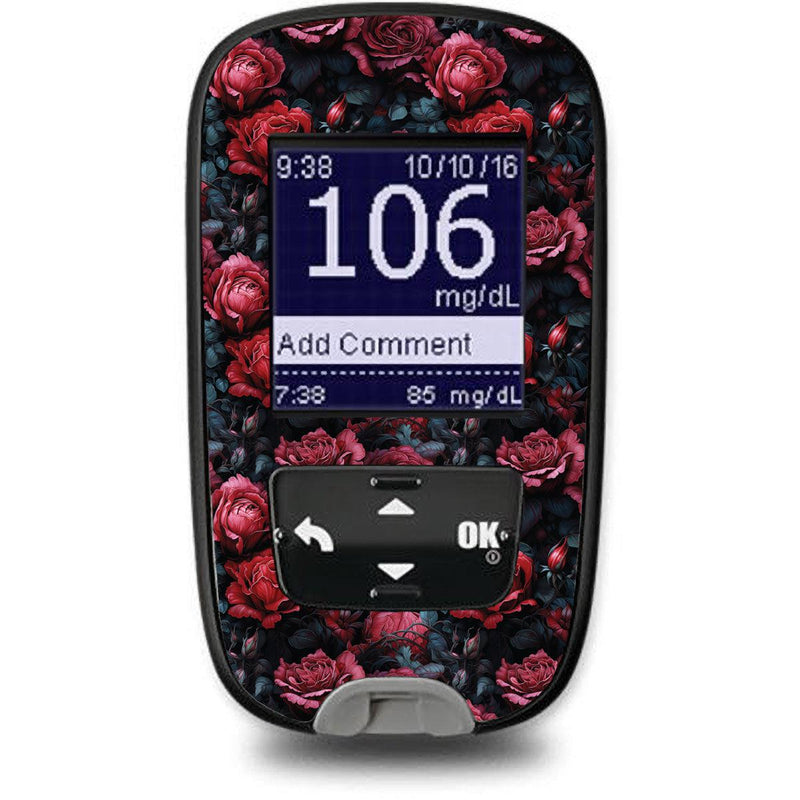 Gothic Roses for the Accu-Chek Guide Glucometer Gothic Roses for the Accu-Chek Guide Glucometer