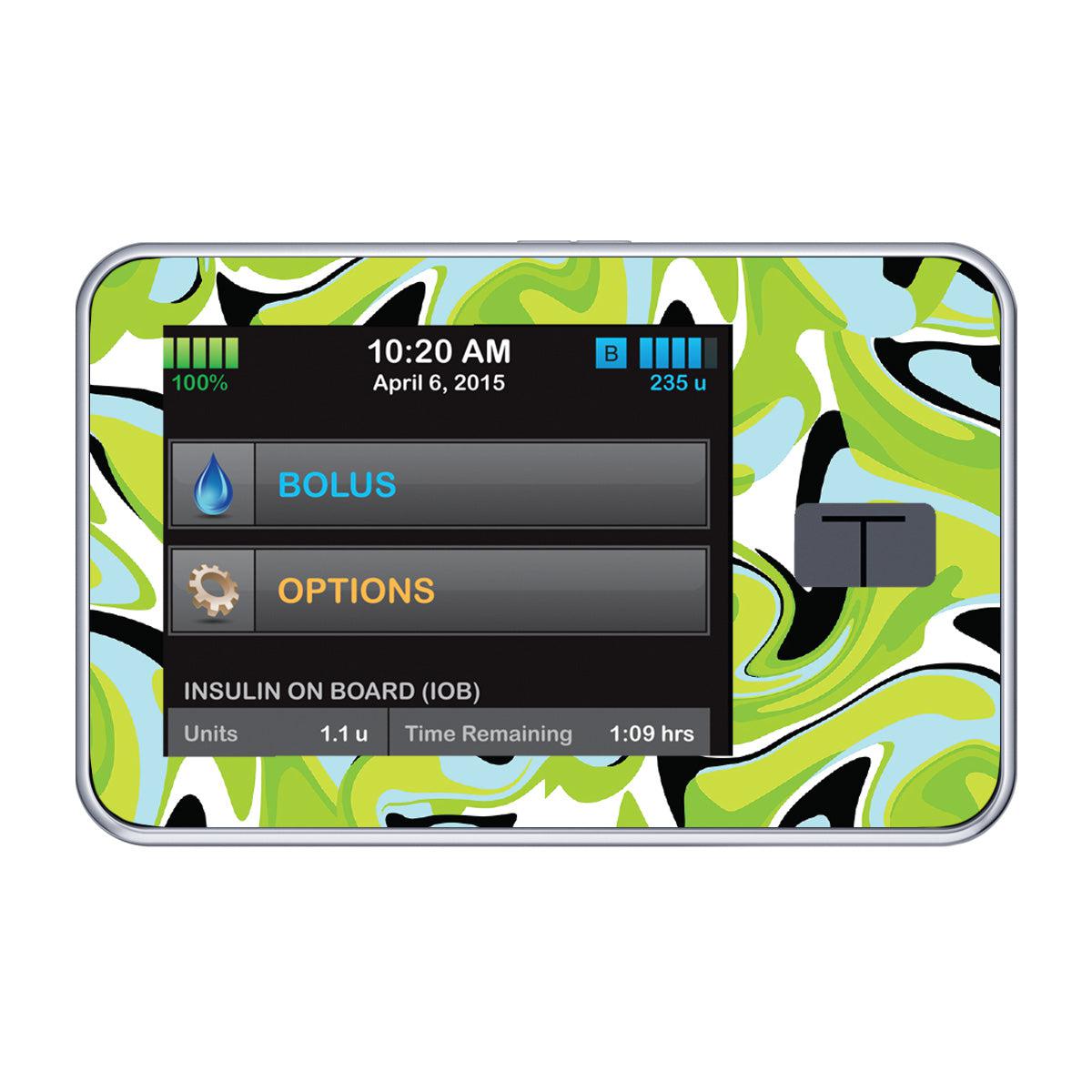 Green Flow Sticker for Tandem t:slim Green Flow Sticker for Tandem t:slim