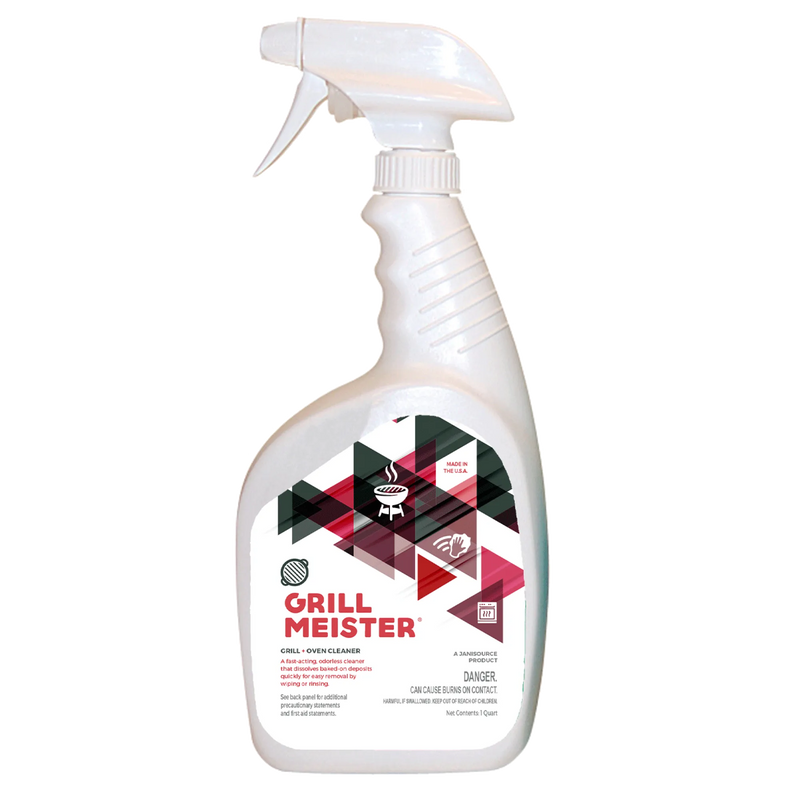 GrillMeister Degreaser & Cleaner For Grills, Oven, Barbeques & Grates, 1 Quart GrillMeister Degreaser & Cleaner For Grills, Oven, Barbeques & Grates, 1 Quart