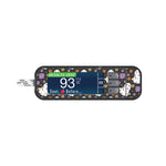 Groovy Ghosts for Bayer Contour Next Glucometer Groovy Ghosts for Bayer Contour Next Glucometer