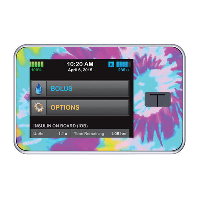 Groovy Tie-Dye Sticker for Tandem t:slim Groovy Tie-Dye Sticker for Tandem t:slim