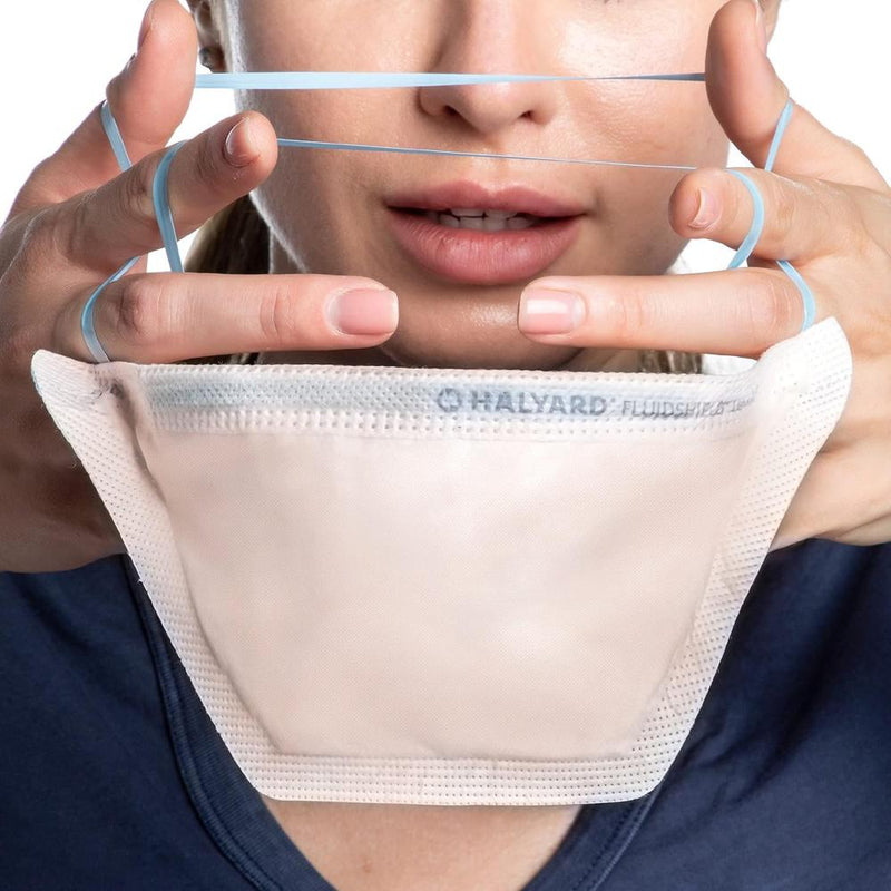 Halyard 210pcs Fluidshield 46727 Particulate Respirator Level 3 N95 Face Mask, Regular Size Halyard 210pcs Fluidshield 46727 Particulate Respirator Level 3 N95 Face Mask, Regular Size