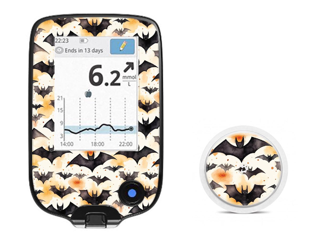 Halloween Bats Freestyle Libre 2 Halloween Bats Freestyle Libre 2