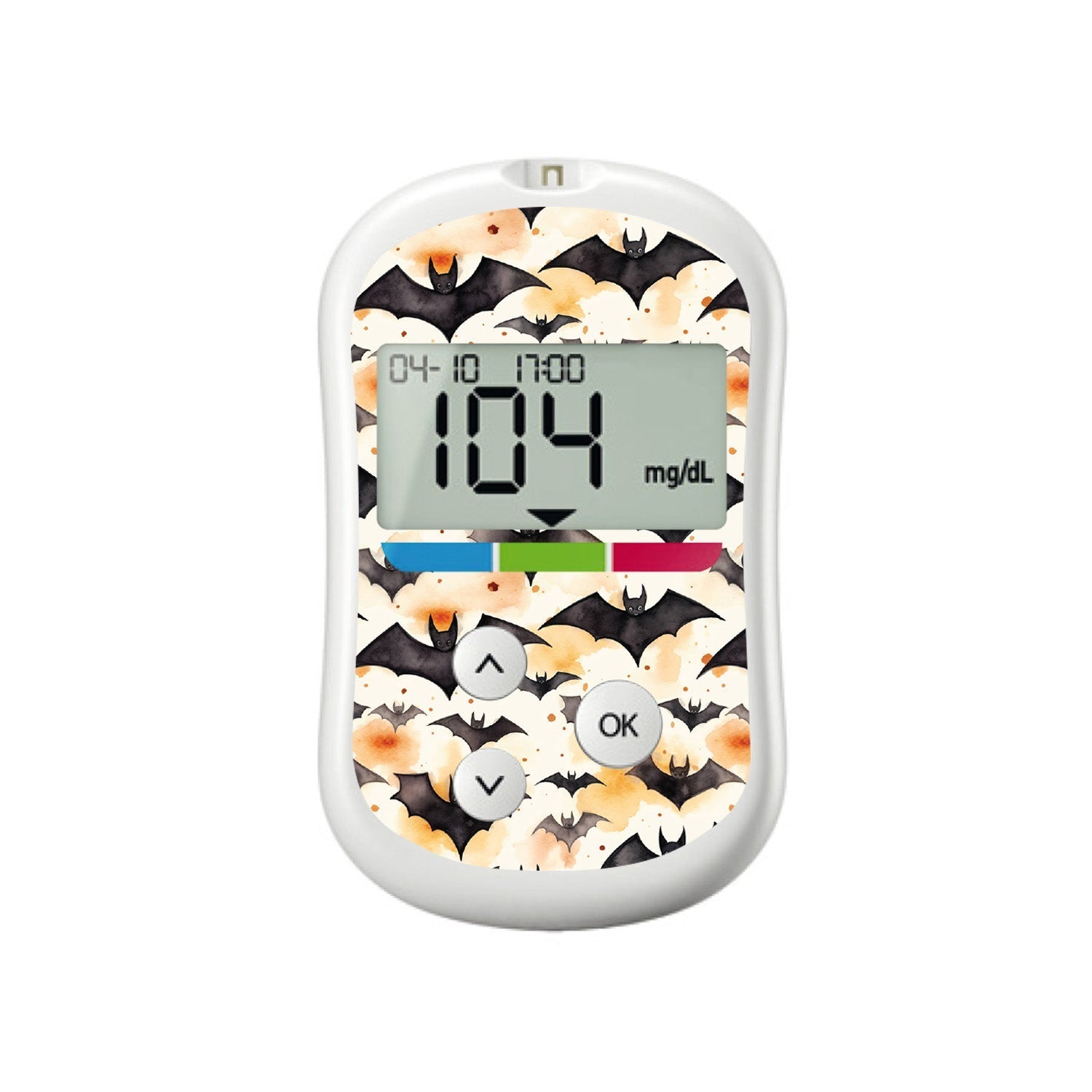 Halloween Bats for OneTouch Verio Flex Glucometer Halloween Bats for OneTouch Verio Flex Glucometer