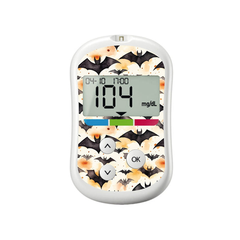 Halloween Bats for OneTouch Verio Flex Glucometer Halloween Bats for OneTouch Verio Flex Glucometer