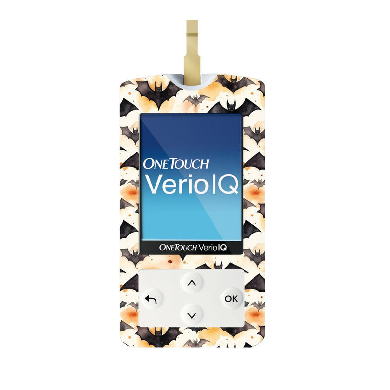 Halloween Bats for OneTouch Verio IQ Glucometer Halloween Bats for OneTouch Verio IQ Glucometer