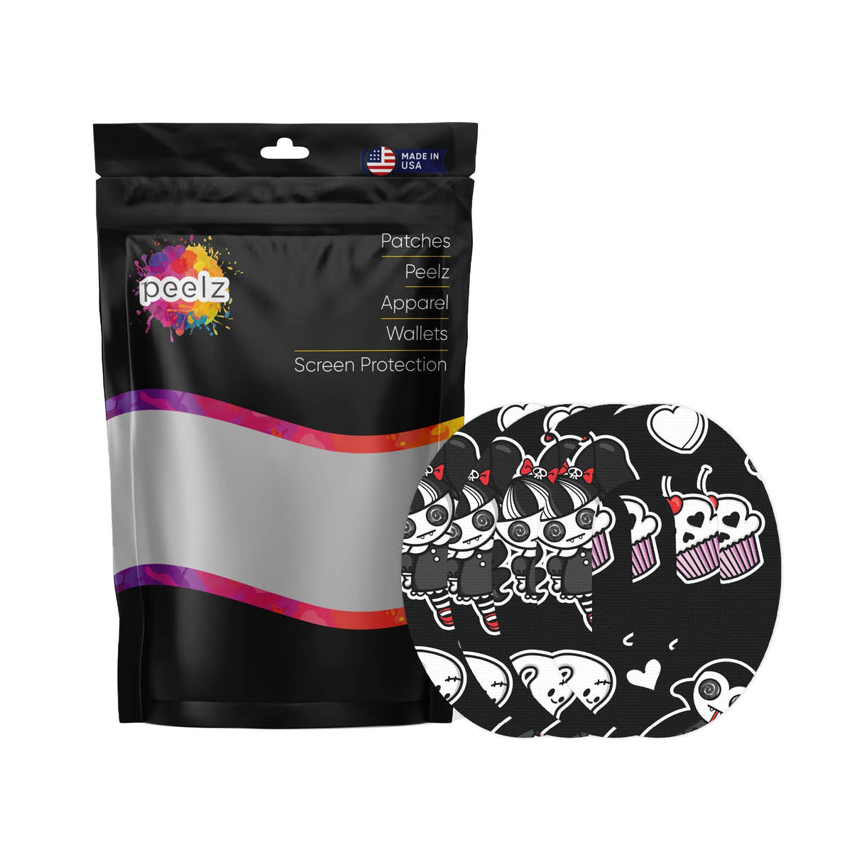 Halloween Valentine Pod Patch Tape - Pump Peelz Halloween Valentine Pod Patch Tape - Pump Peelz