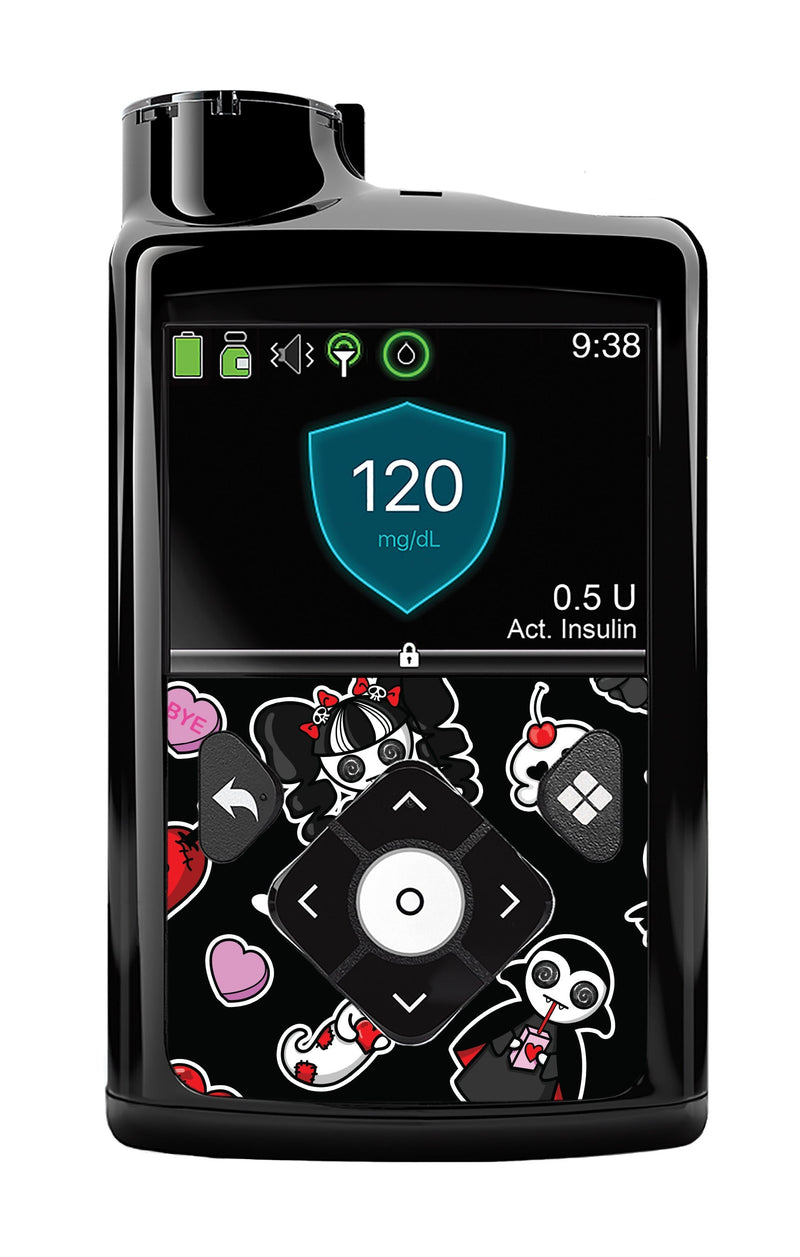 Halloween Valentine for Medtronic MiniMed 770G & 780G Halloween Valentine for Medtronic MiniMed 770G & 780G