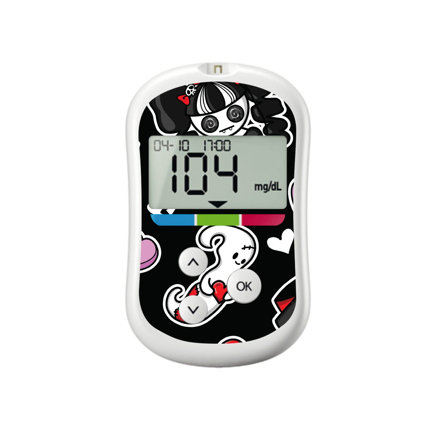 Halloween Valentine for OneTouch Verio Flex Glucometer Halloween Valentine for OneTouch Verio Flex Glucometer