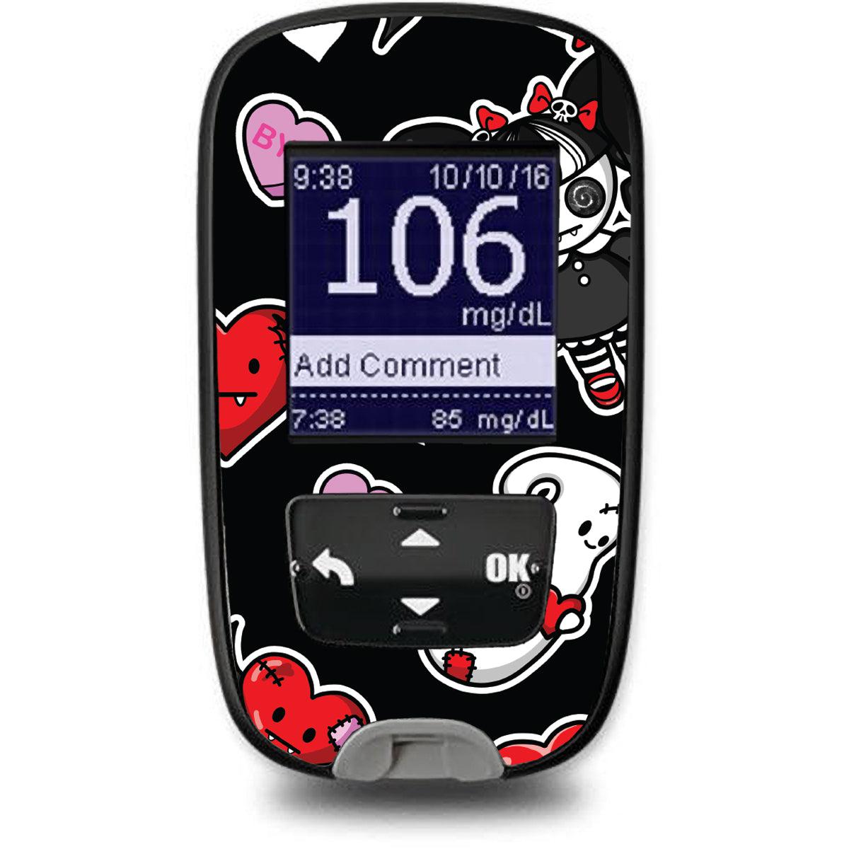 Halloween Valentine for the Accu-Chek Guide Glucometer Halloween Valentine for the Accu-Chek Guide Glucometer
