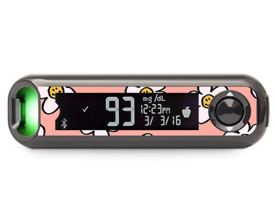 Happy Flowers Bayer Contour© Next One Glucometer Happy Flowers Bayer Contour© Next One Glucometer