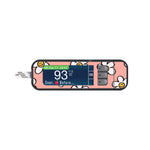 Happy Flowers Sticker for Bayer Contour Next Glucometer Happy Flowers Sticker for Bayer Contour Next Glucometer