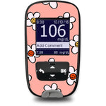 Happy Flowers Sticker for the Accu-Chek Guide Glucometer Happy Flowers Sticker for the Accu-Chek Guide Glucometer