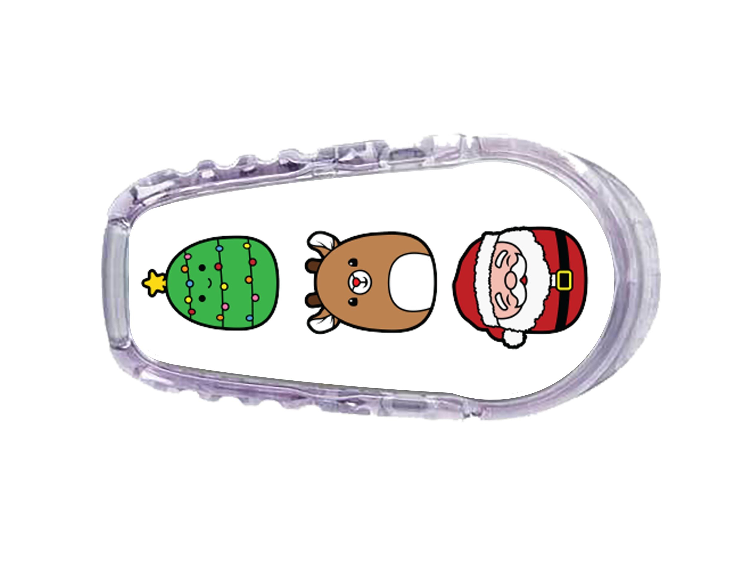Holiday Squishies Dexcom G6 Transmitter Sticker Holiday Squishies Dexcom G6 Transmitter Sticker