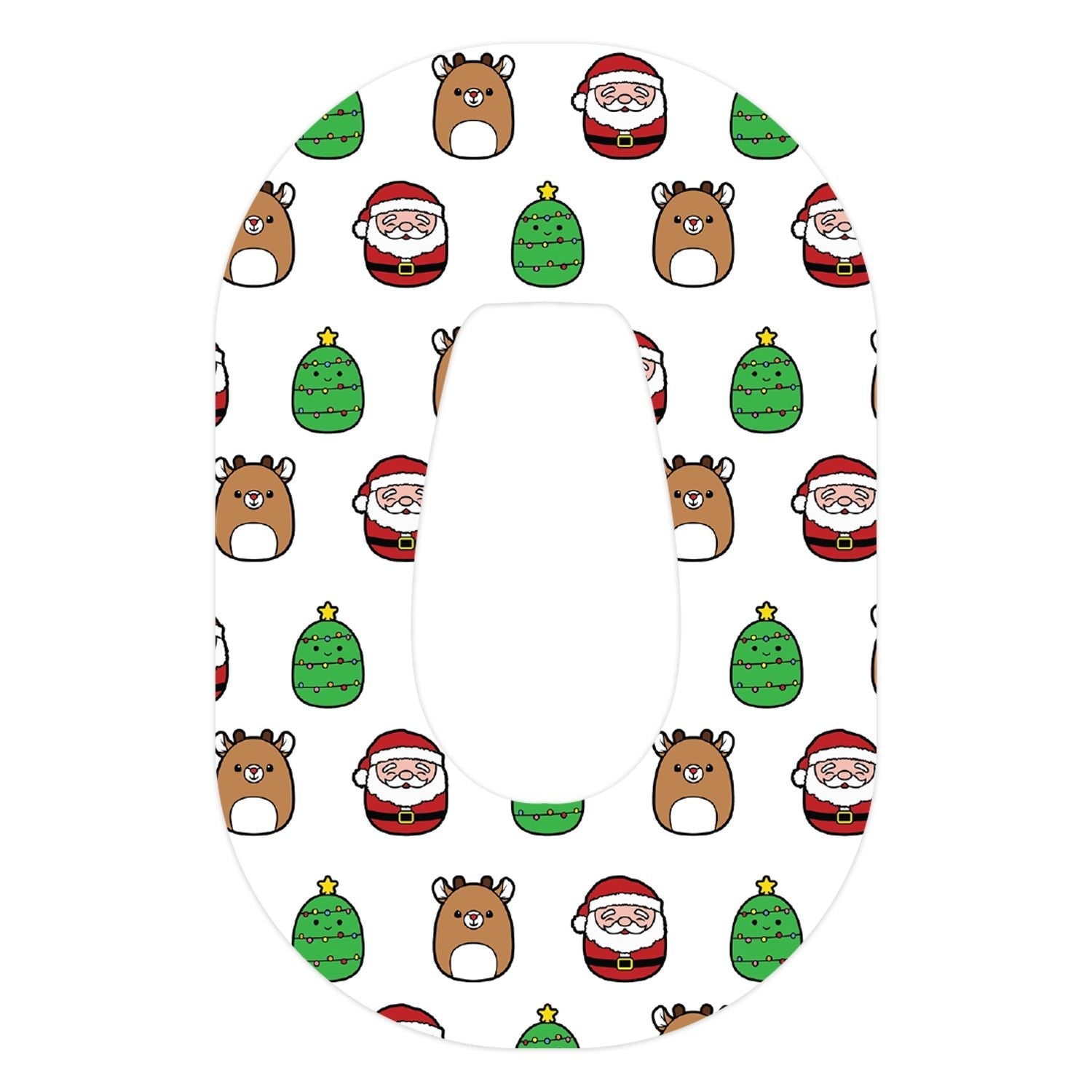 Holiday Squishies Dexcom G6 Patch Tape - Pump Peelz Holiday Squishies Dexcom G6 Patch Tape - Pump Peelz