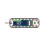 Holiday Squishies Sticker for Bayer Contour Next Glucometer Holiday Squishies Sticker for Bayer Contour Next Glucometer