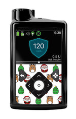 Holiday Squishies Sticker for Medtronic MiniMed 770G & 780G Holiday Squishies Sticker for Medtronic MiniMed 770G & 780G