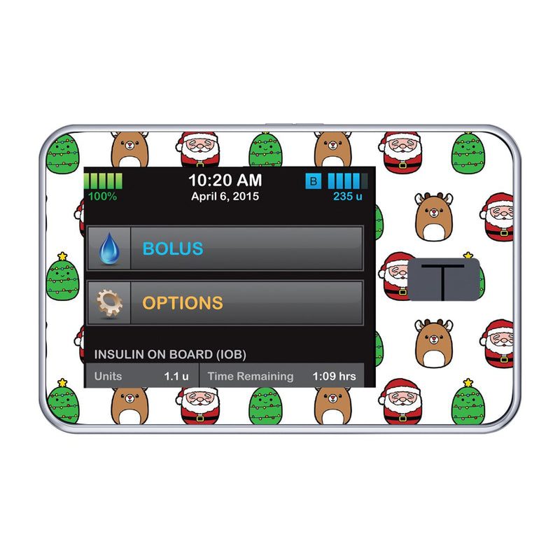 Holiday Squishies Sticker for Tandem t:slim Holiday Squishies Sticker for Tandem t:slim